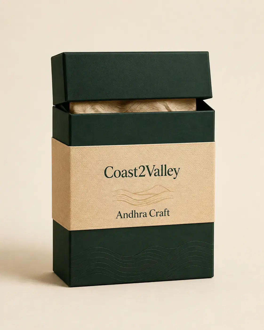 Andhra Handicrafts suggested Coast2Valley retail packaging